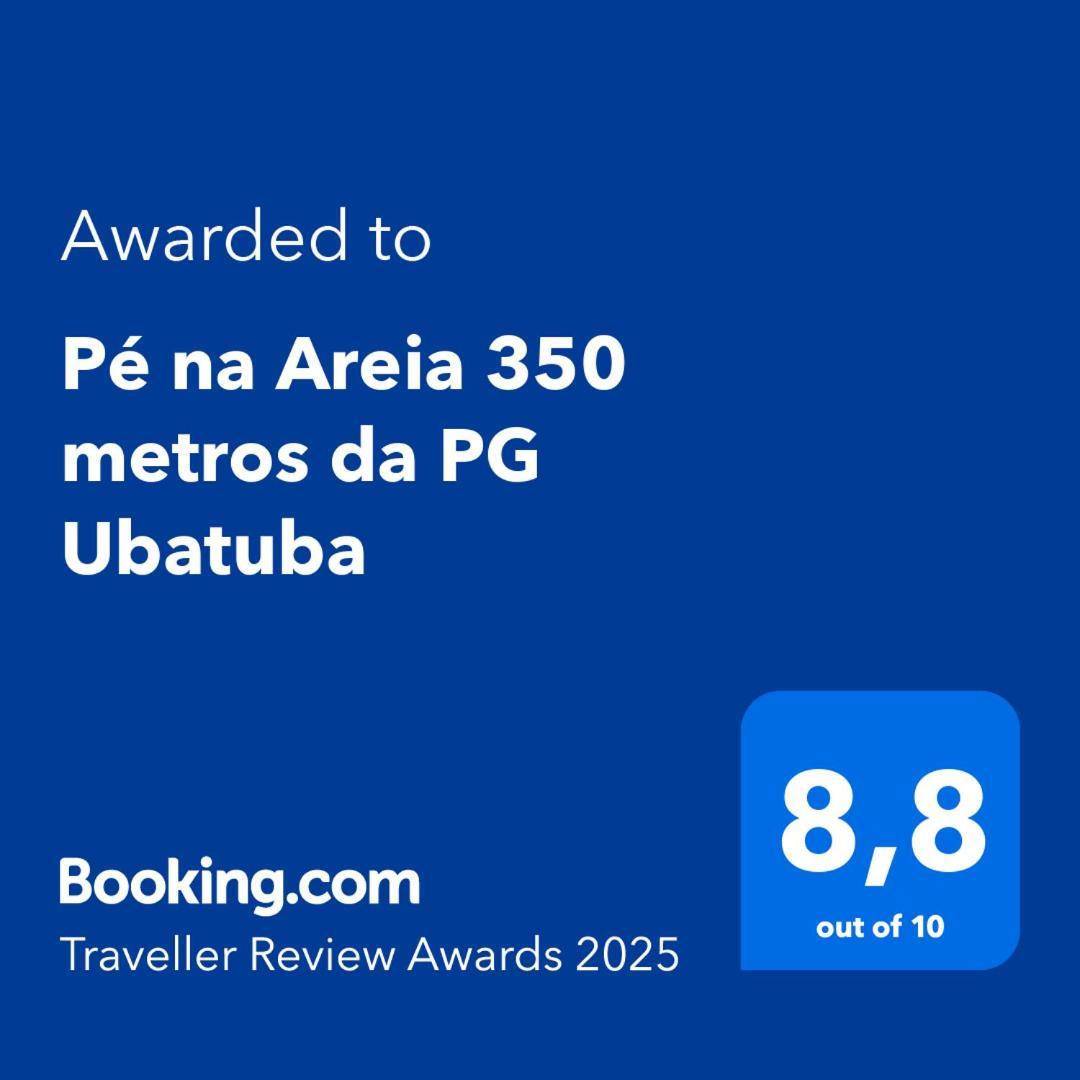 Ferienwohnung Pe Na Areia 350 Metros Da Pg Ubatuba Exterior foto
